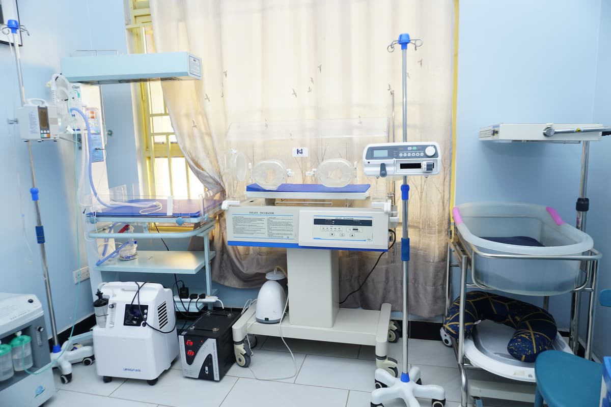 Sikyomu Doctors Hospital neonatal intensive care unit