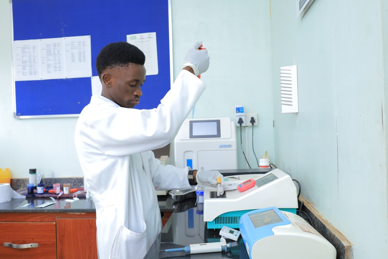 A doctor listening to a patient during a consultation