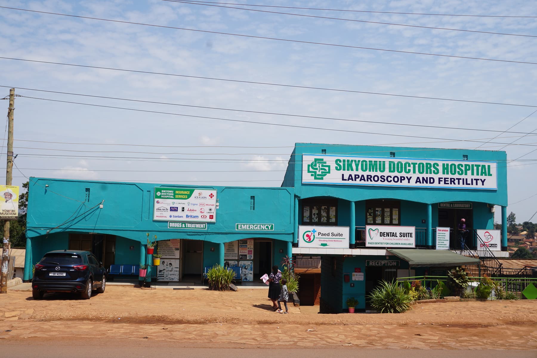Sikyomu Doctors Hospital building exterior