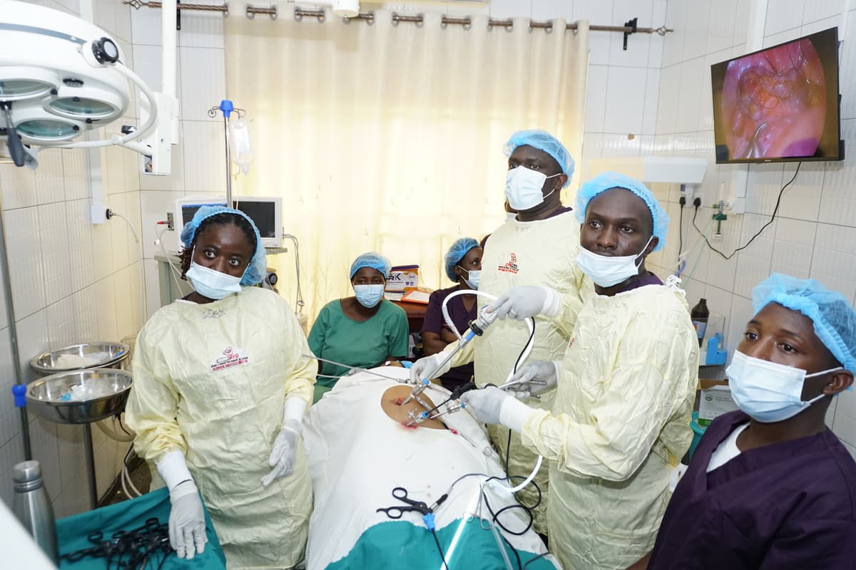 Sikyomu Doctors Hospital operating theatre